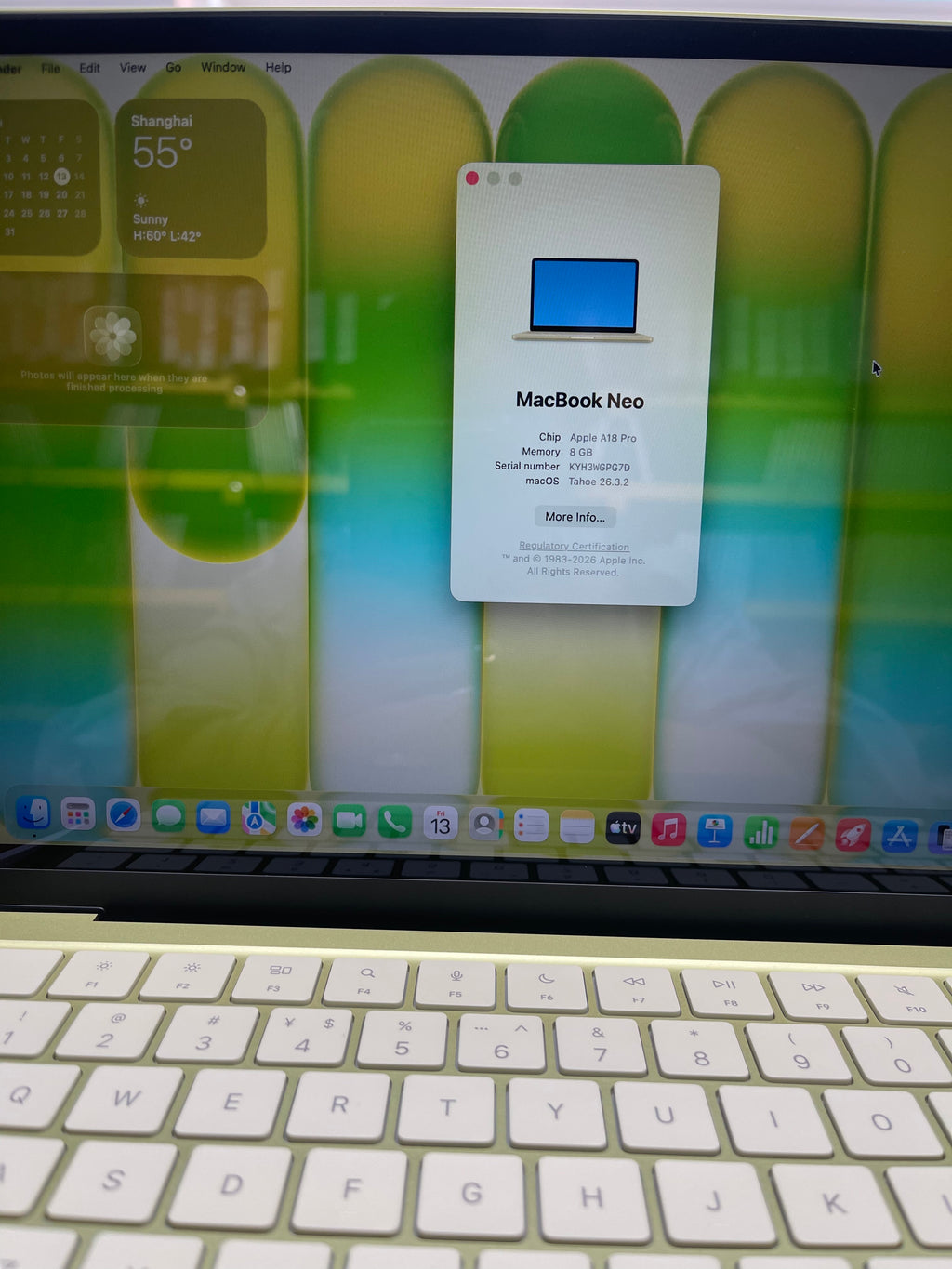 MacBook Neo 13” (A18 Pro)