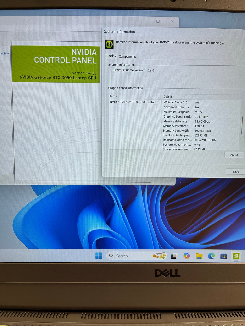 Dell G15 5511 (15.6” | Core i5 11th Gen | RTX 3050 | 16GB RAM | 512GB SSD)