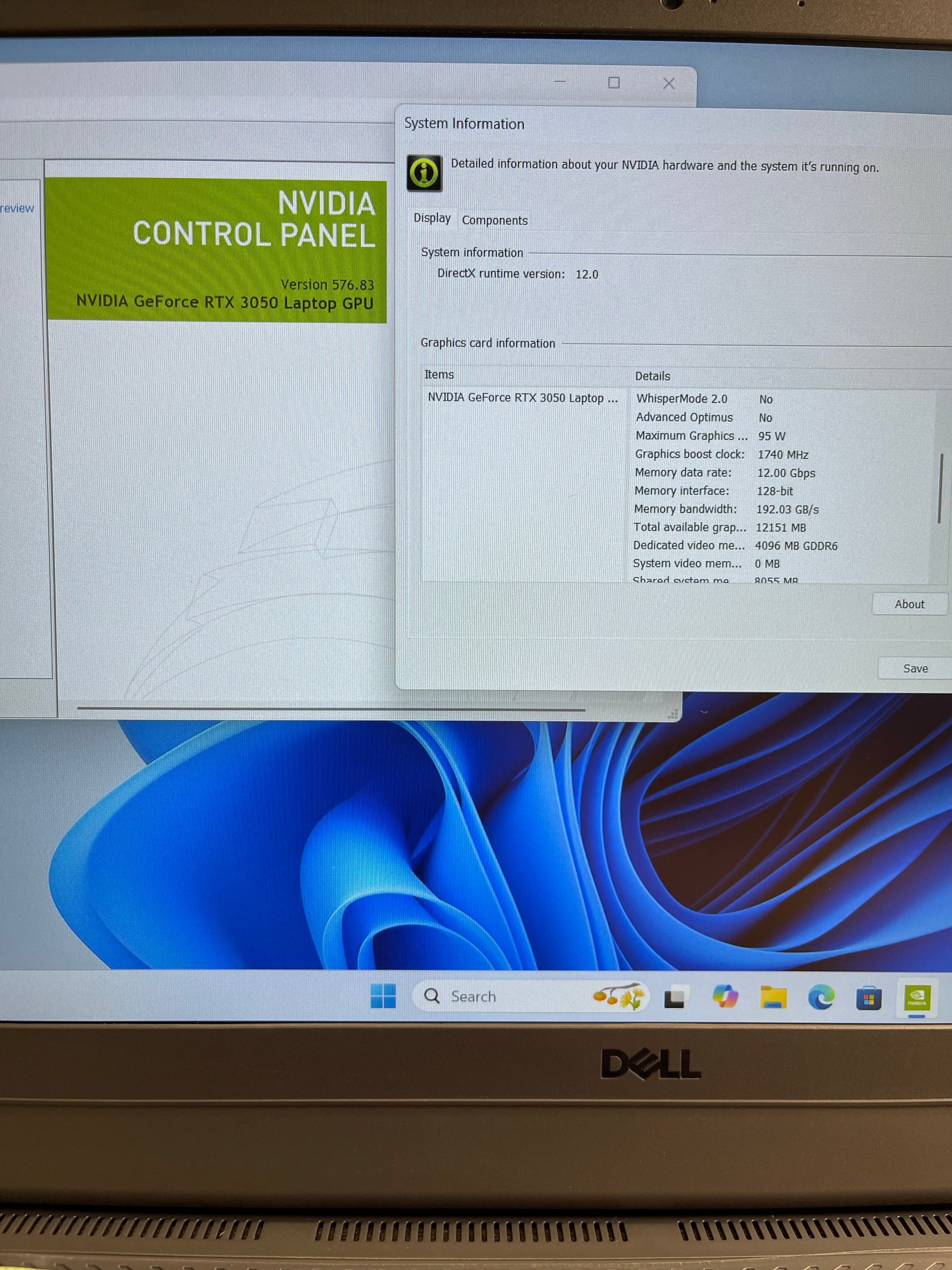 Dell G15 5511 (15.6” | Core i5 11th Gen | RTX 3050 | 16GB RAM | 512GB SSD)