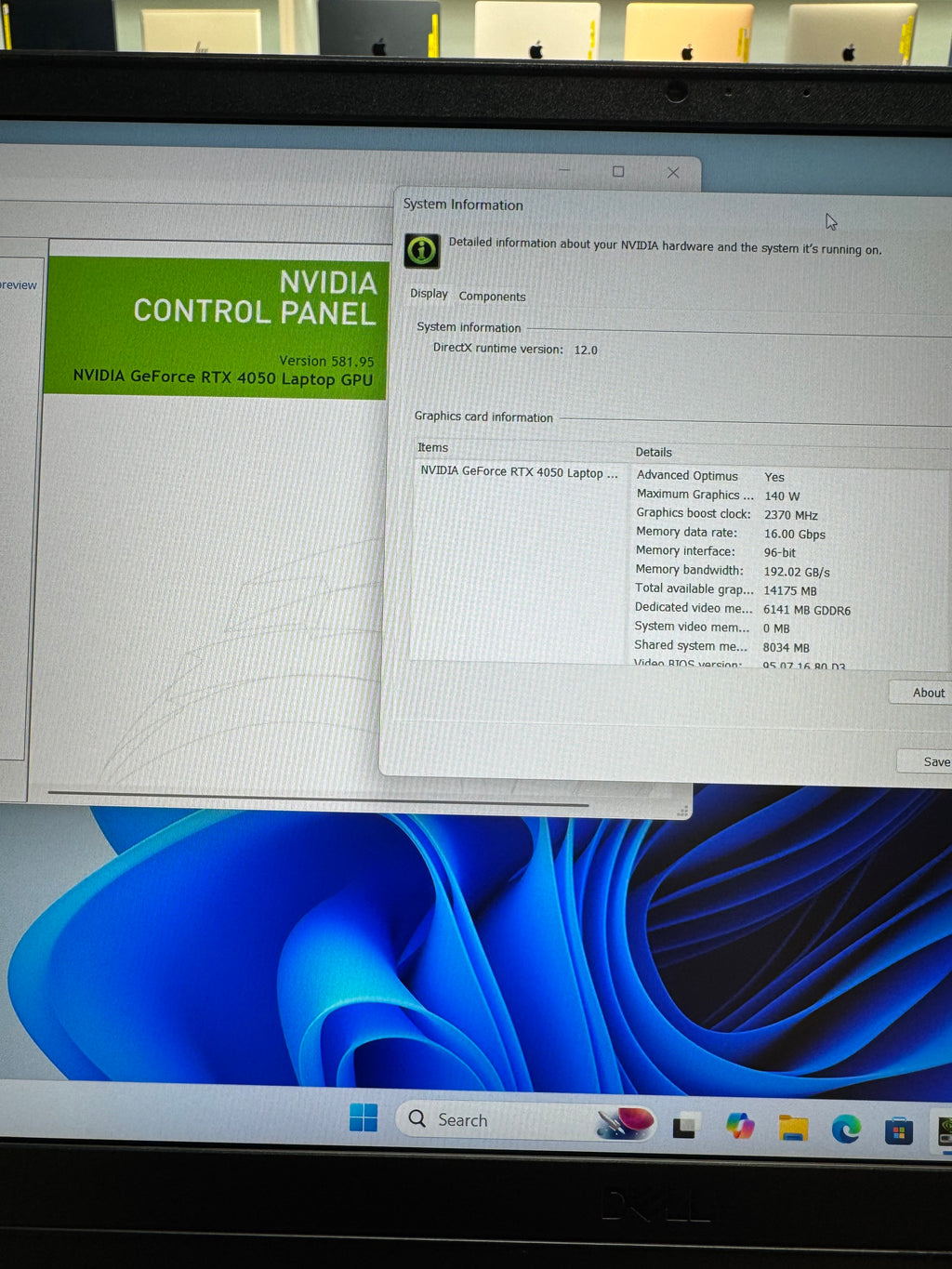 Dell G15 5530 (15.6” | Core i5 13th Gen | RTX 4050 | 16GB RAM | 1TB SSD)