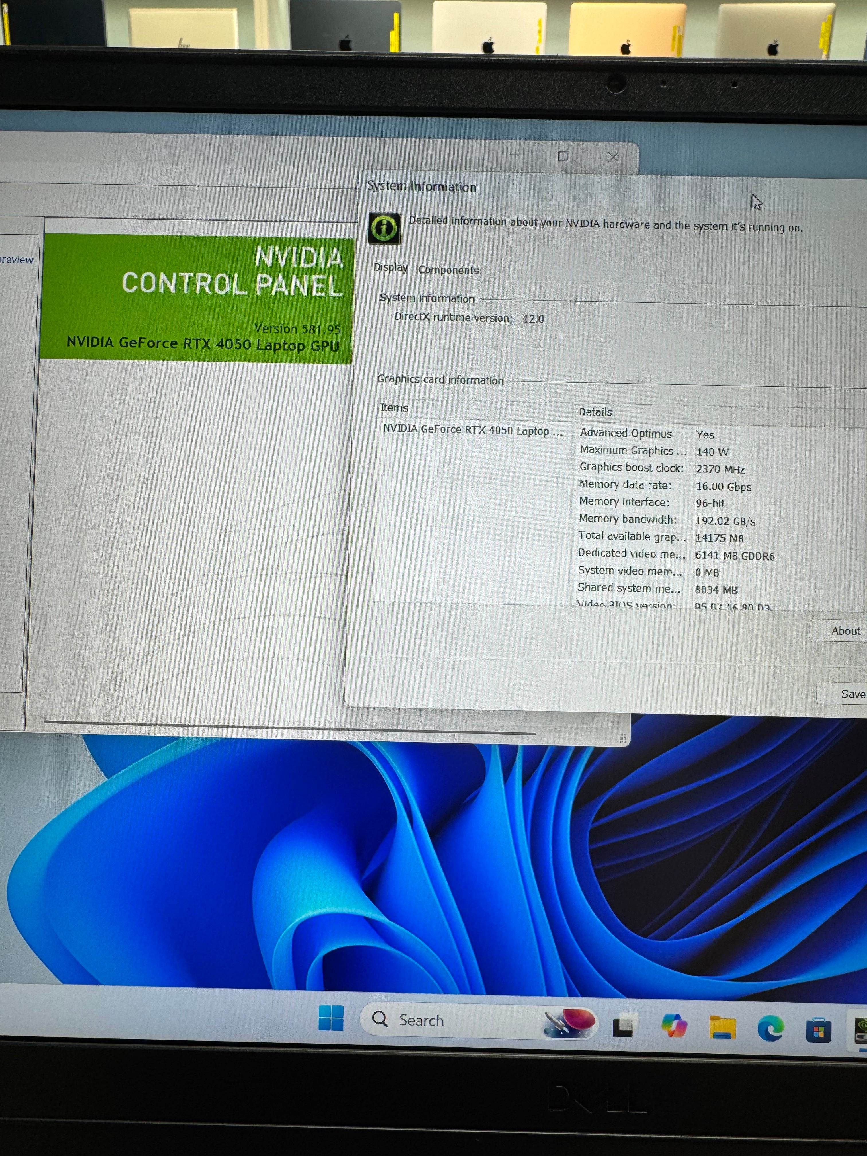 Dell G15 5530 (15.6” | Core i5 13th Gen | RTX 4050 | 16GB RAM | 1TB SSD)