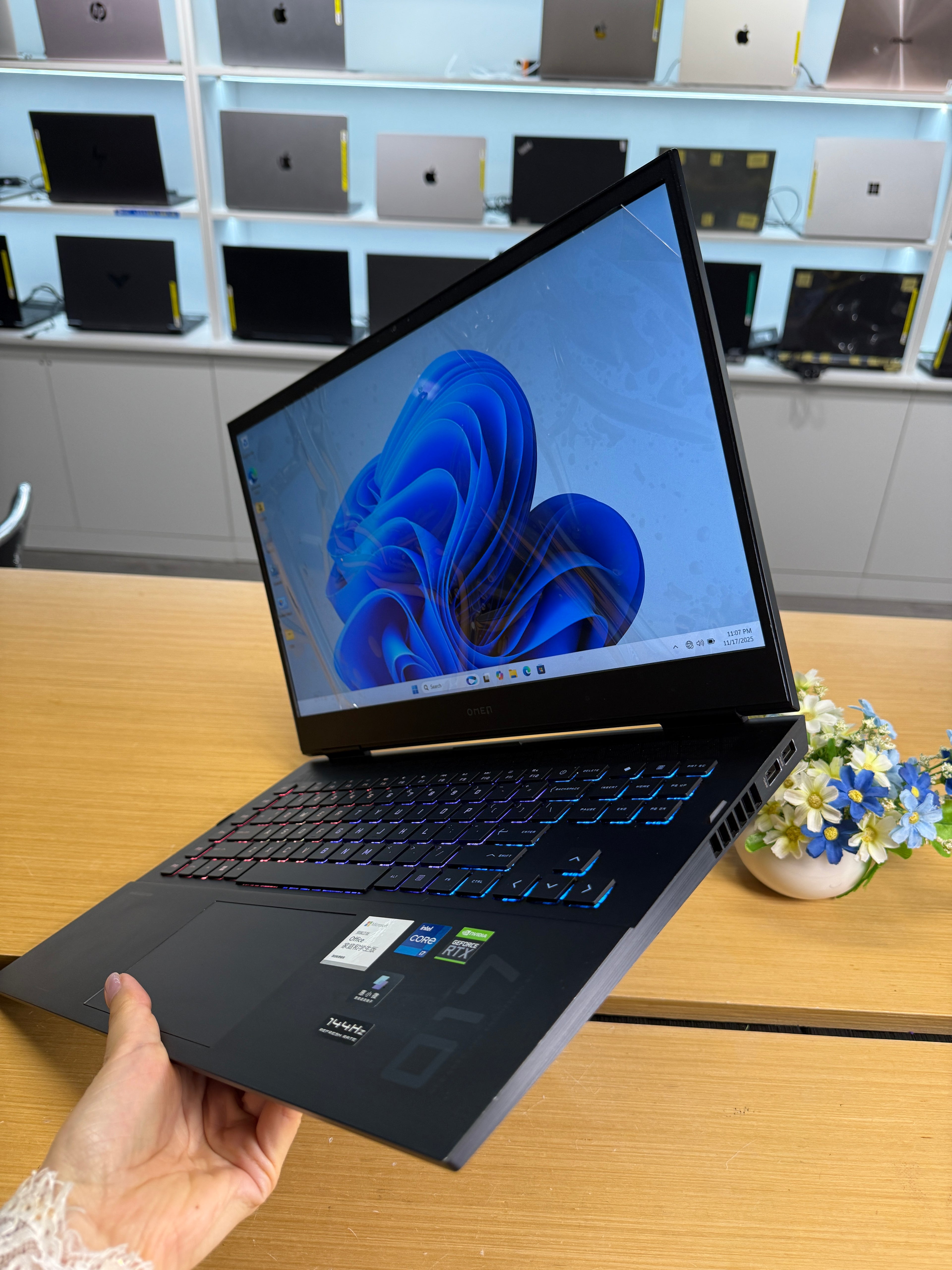 HP Omen 8 Plus 17” Gaming Laptop (i7 12th Gen | 16GB RAM | 1TB SSD | RTX 3070 Ti)