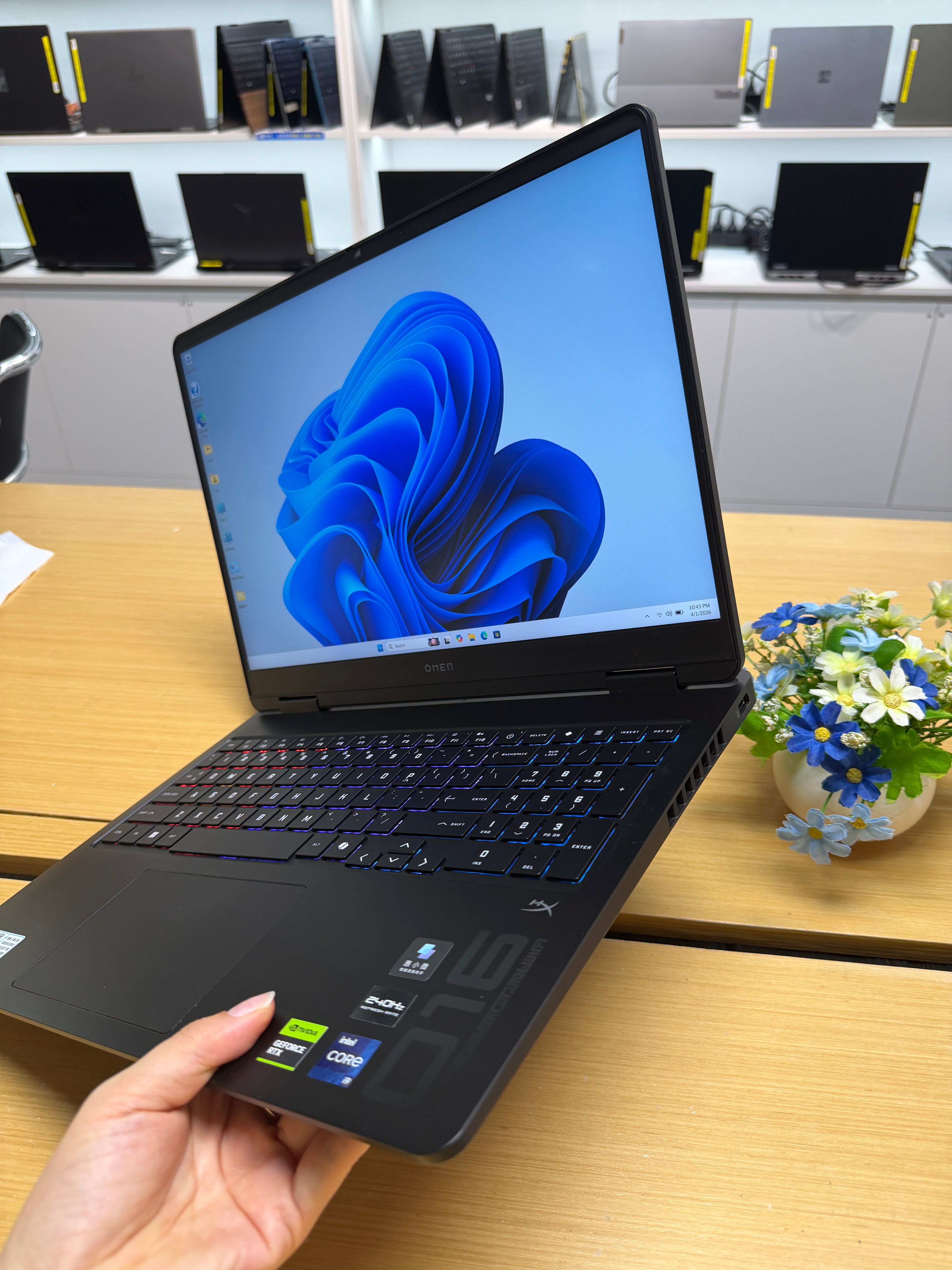 HP Omen 11 Gaming Laptop (i9 14th Gen | 32GB RAM | 2TB SSD | RTX 5070 8GB)