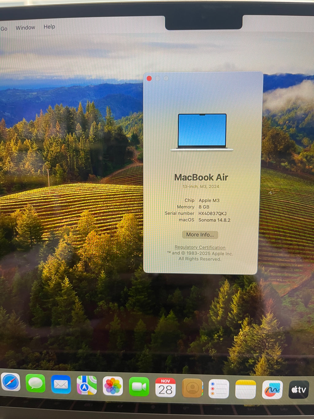 Apple MacBook Air 13” (M3, 2024 | 8GB RAM | 256GB SSD)
