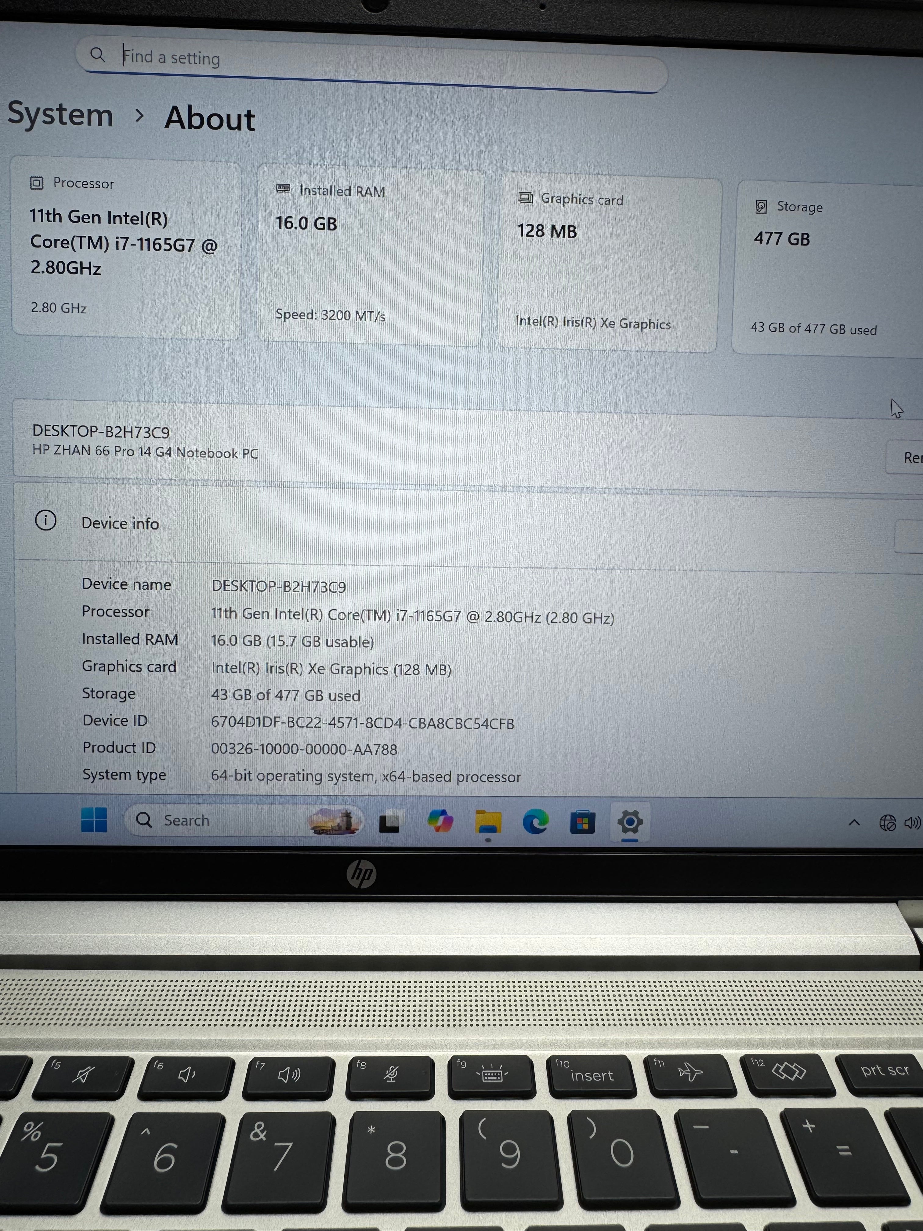 HP ProBook 440 G8 14” (i7 11th Gen | 16GB RAM | 512GB SSD)