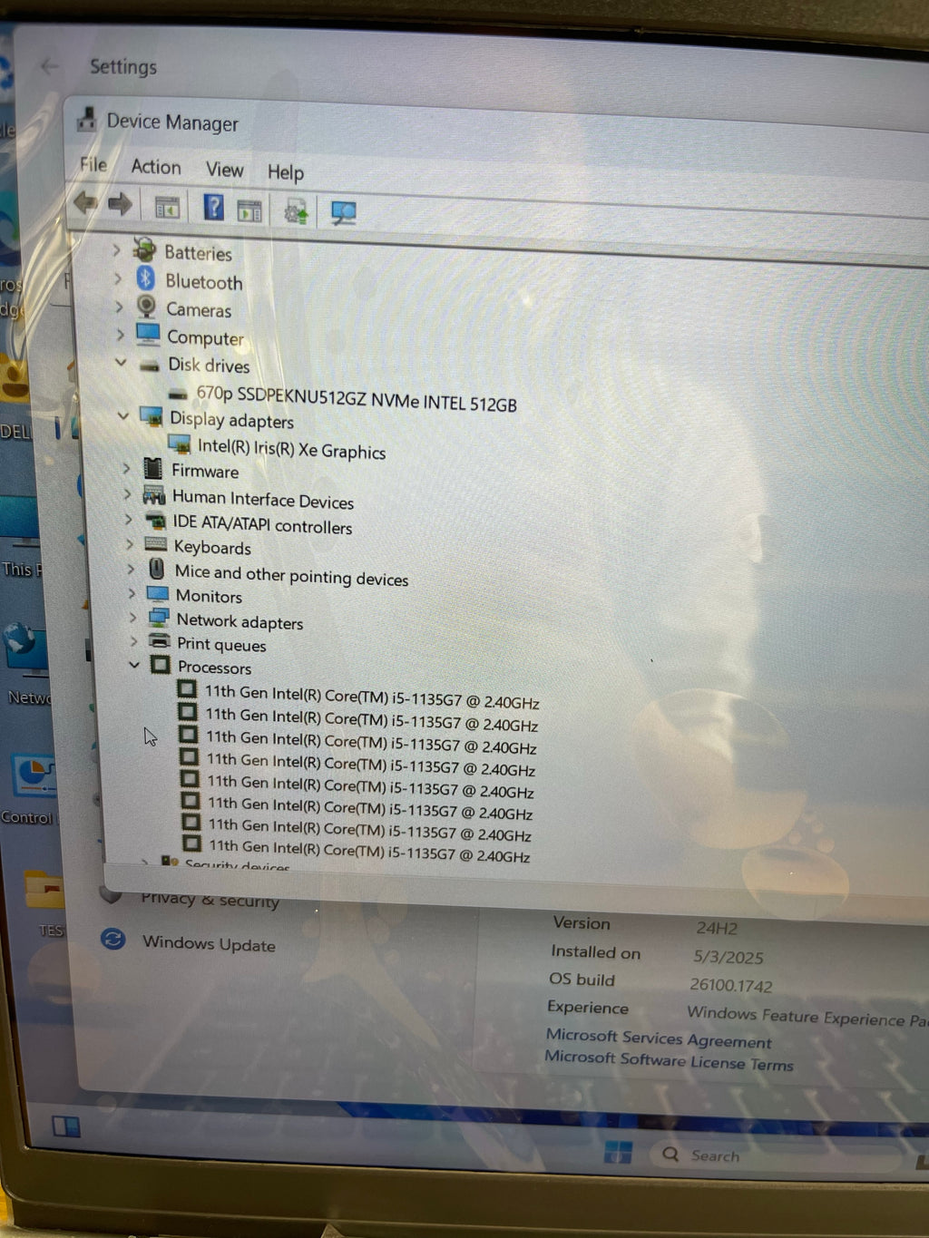50610 Dell Inspiron 3511 15.6” (11th Gen i5 | 16GB RAM | 512GB SSD)