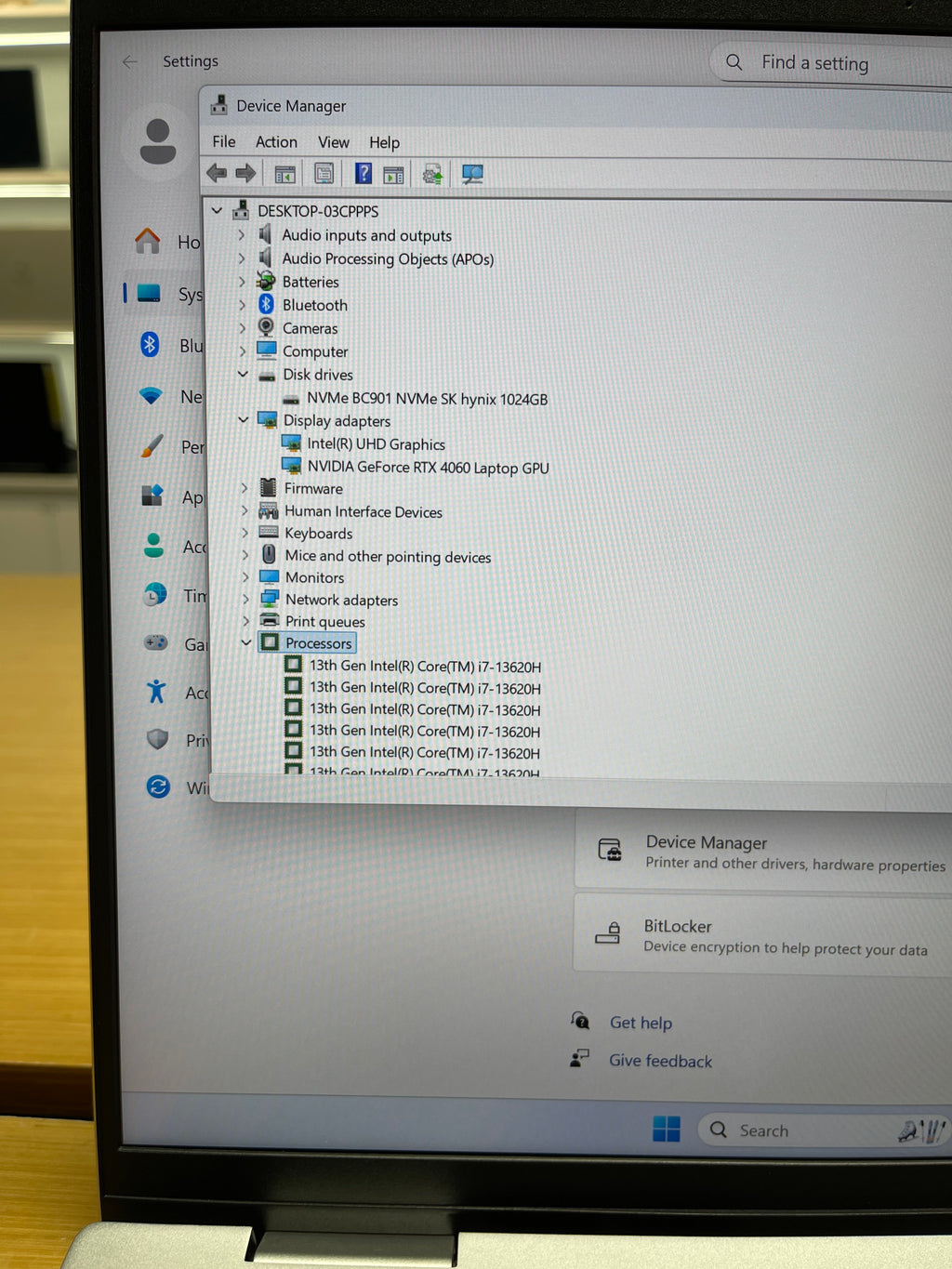 630903 Dell Inspiron 7630 16” (13th Gen i7 | 32GB RAM | 1TB SSD | RTX 4050)