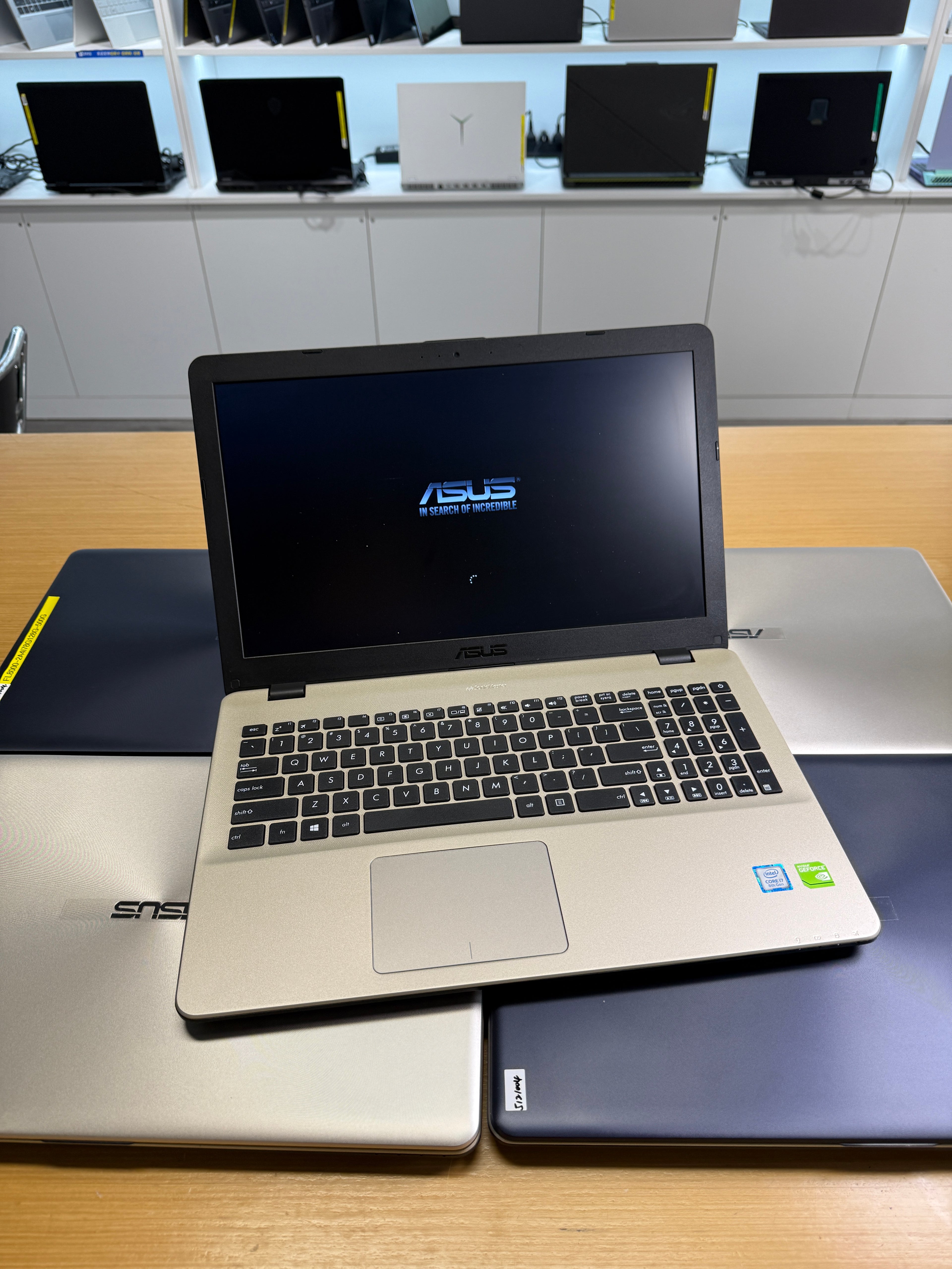 5121004  ASUS A508U / FL8000U 15.6” (8th Gen i7 | 8GB RAM | 128GB SSD + 500GB HDD | MX130 Graphics)