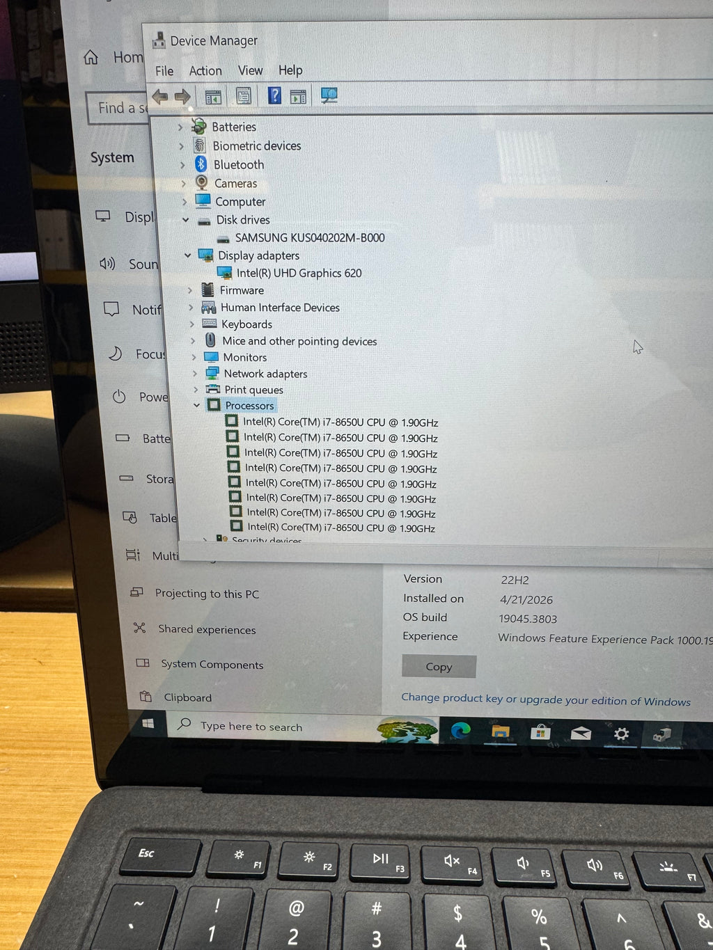 642302 Microsoft Surface Laptop 2 13” (8th Gen i7 | 16GB RAM | 512GB SSD | Touchscreen)