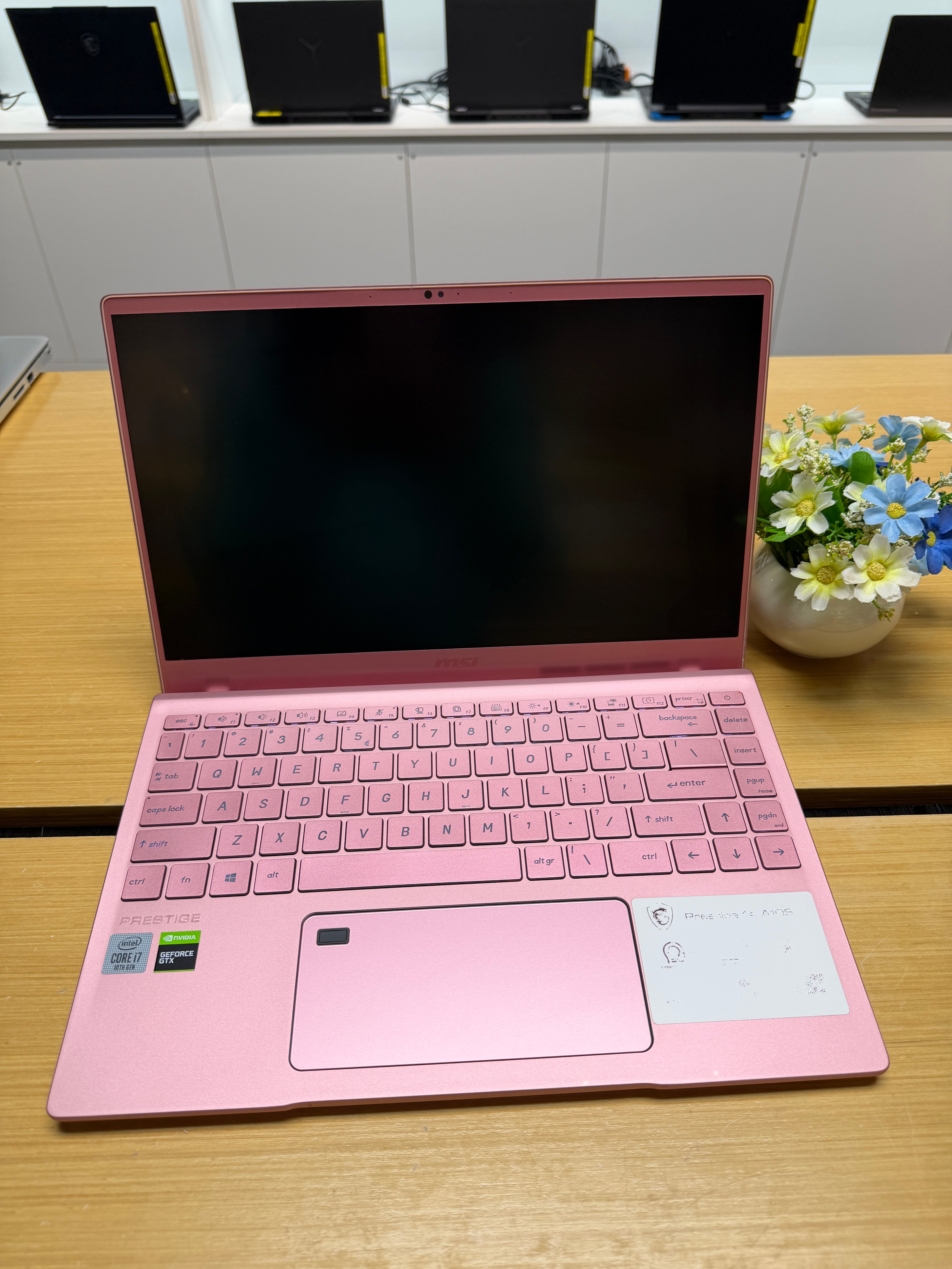 MSI Prestige 14” Laptop (10th Gen i7 | 16GB RAM | 512GB SSD | GTX 1650 4GB)