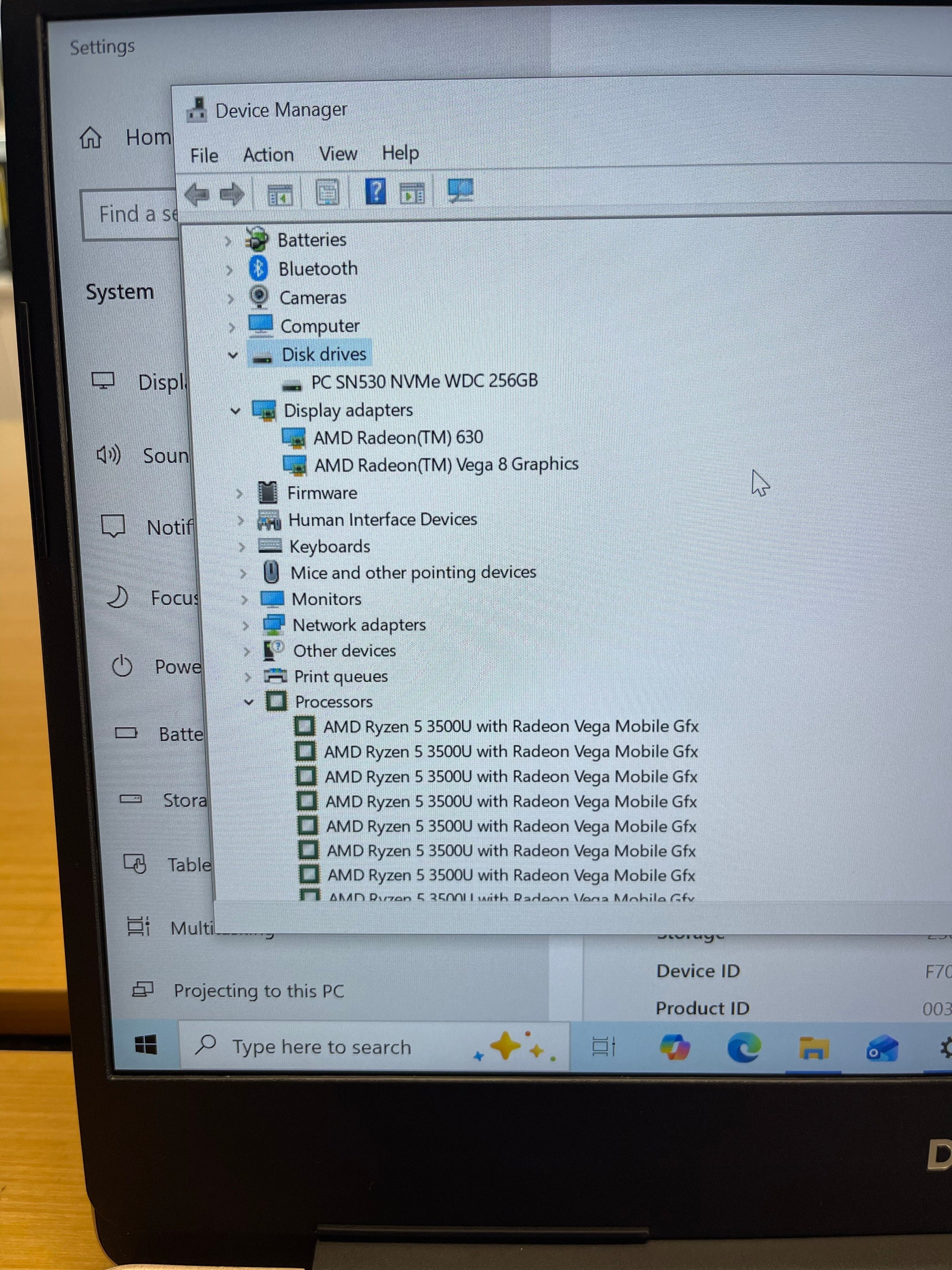 Dell Inspiron 5485 14” Laptop (AMD Ryzen 5 3500U | 4GB/8GB RAM | 256GB SSD)