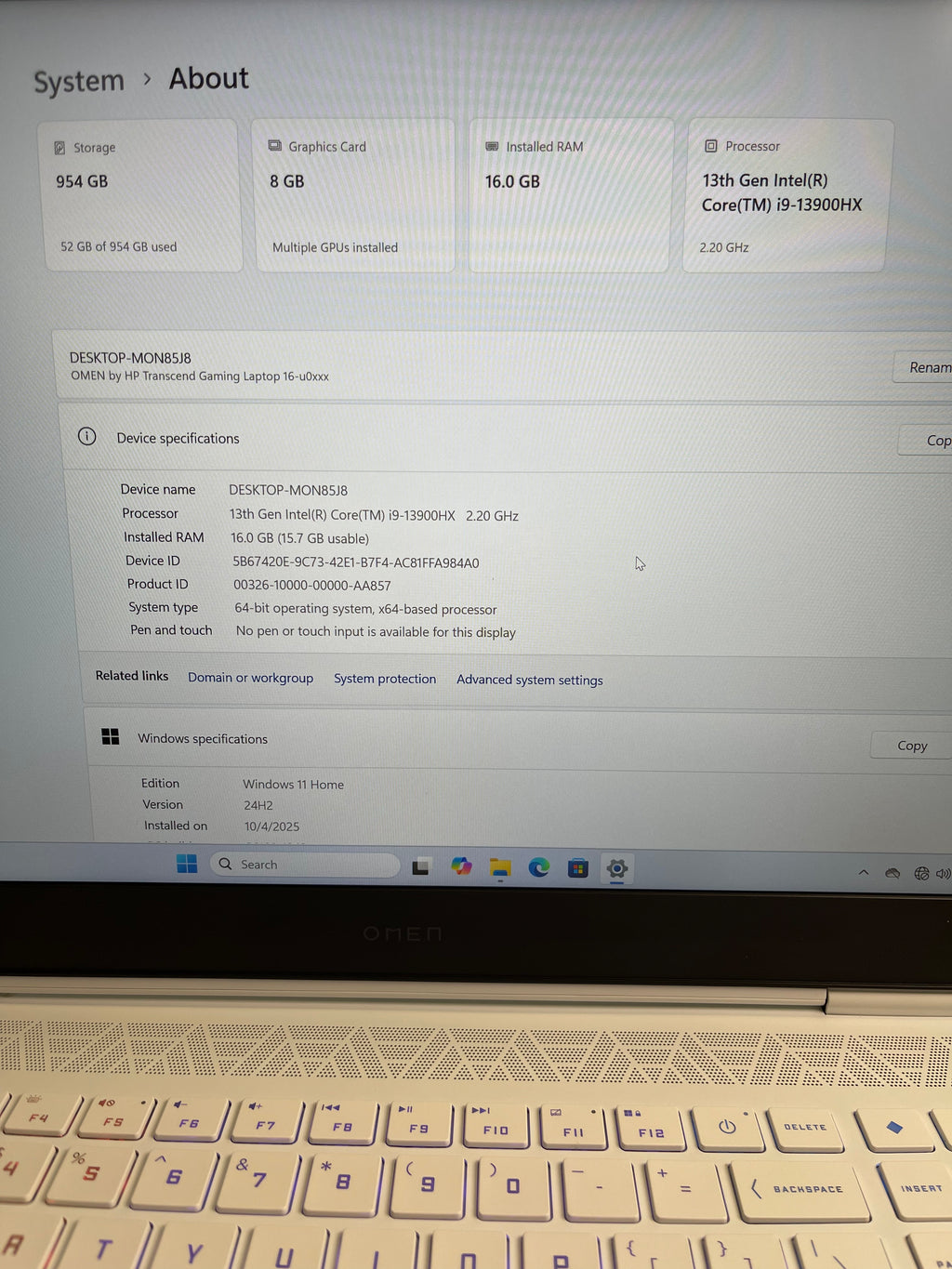 HP OMEN 16 Slim Gaming Laptop (13th Gen Core i9 | 16GB RAM | 1TB SSD | RTX 4060)