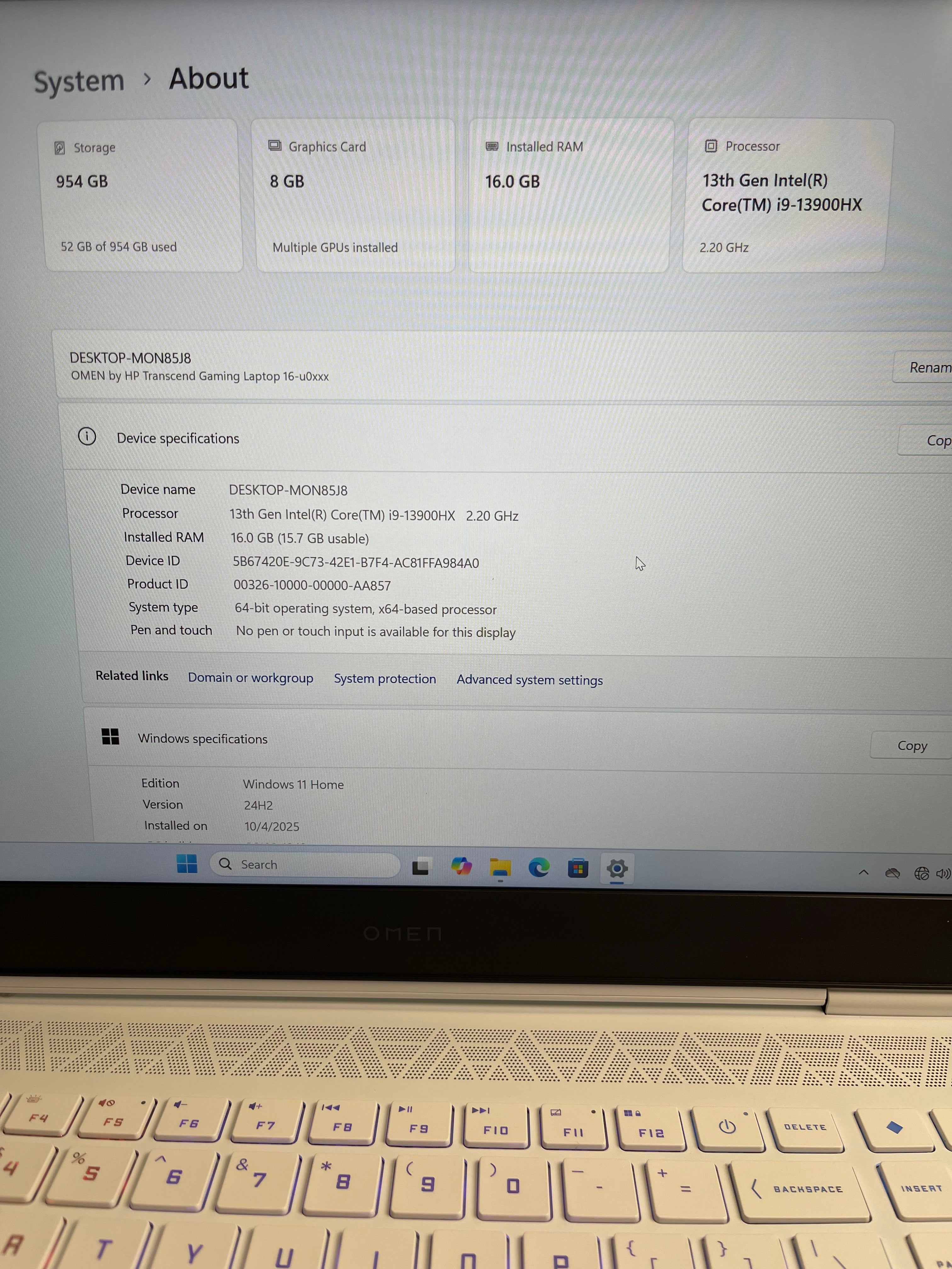 HP OMEN 16 Slim Gaming Laptop (13th Gen Core i9 | 16GB RAM | 1TB SSD | RTX 4060)