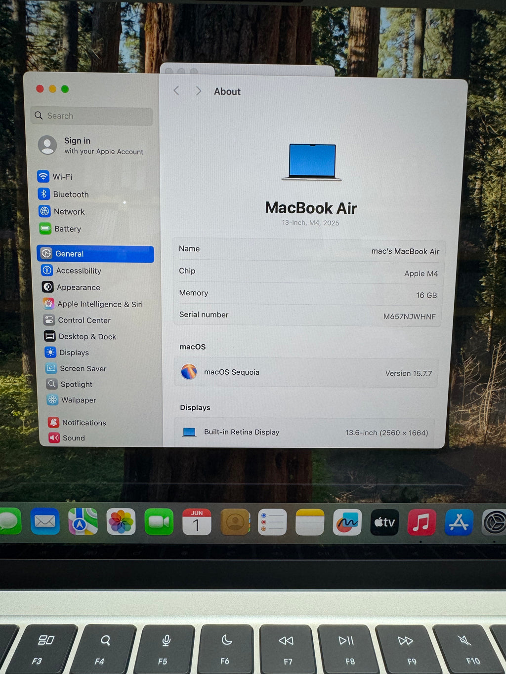 Apple MacBook Air 13" (M4 Chip | 16GB RAM | 256GB SSD)