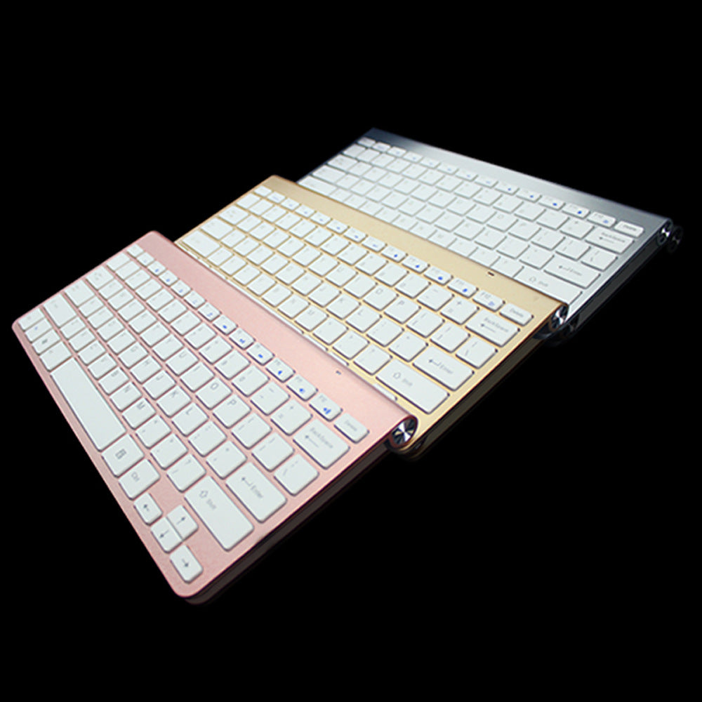 2.4G Clavier et Souris sans Fil Combo Clavier Souris Mini Portable pour Ordinateur Portable Mac Ordinateur de Bureau PC Smart TV PS4