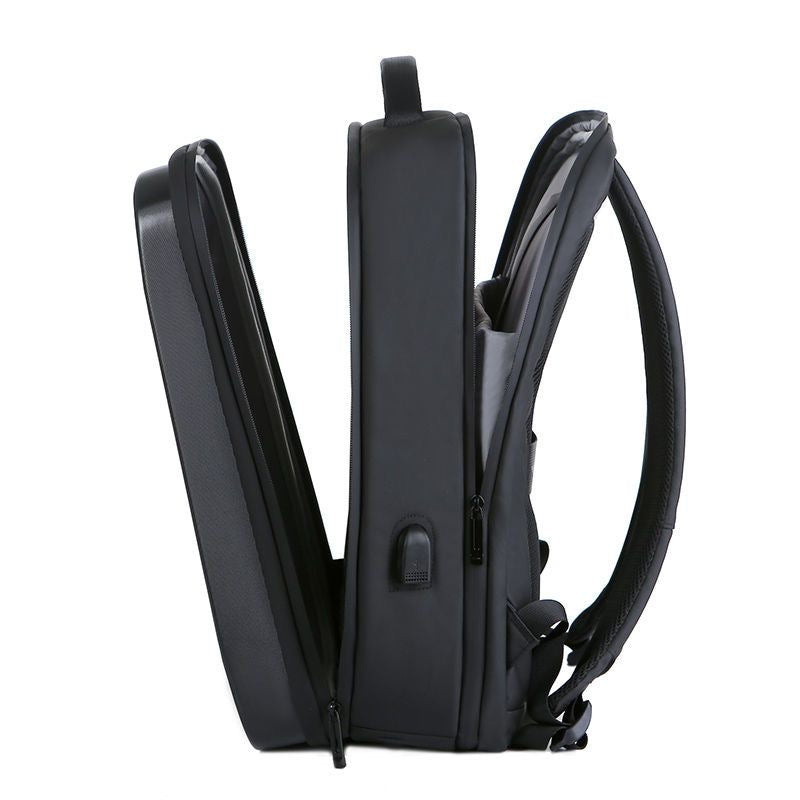 Water-Resistant Hard-Shell Laptop Backpack