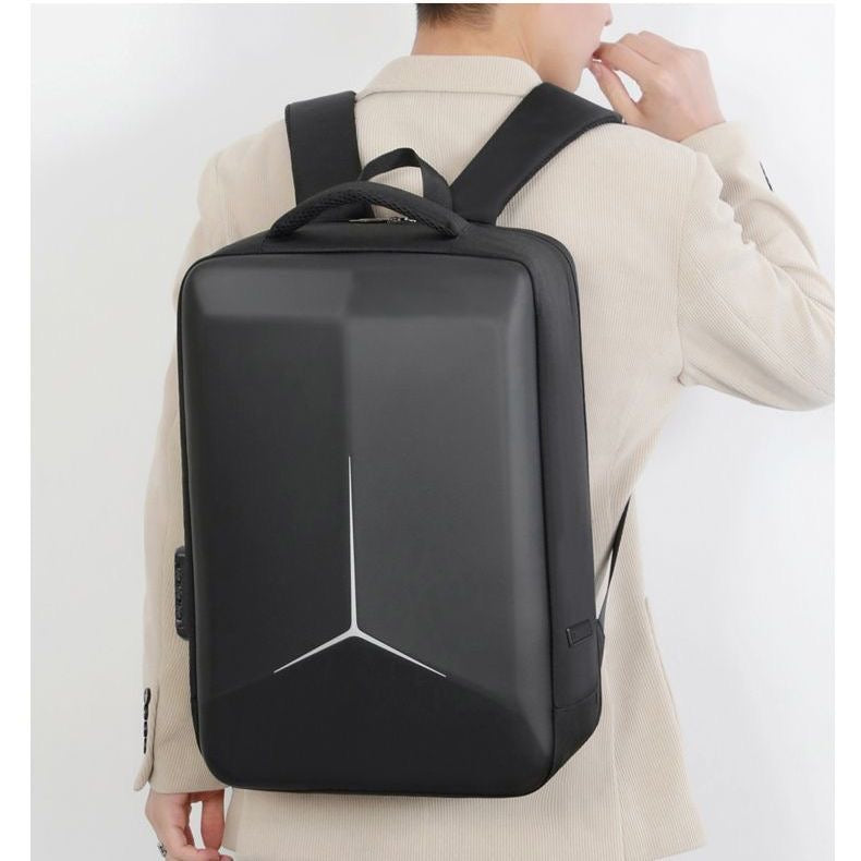 Modern Hard-Shell Laptop Backpack (Anti-Theft Business Bag)