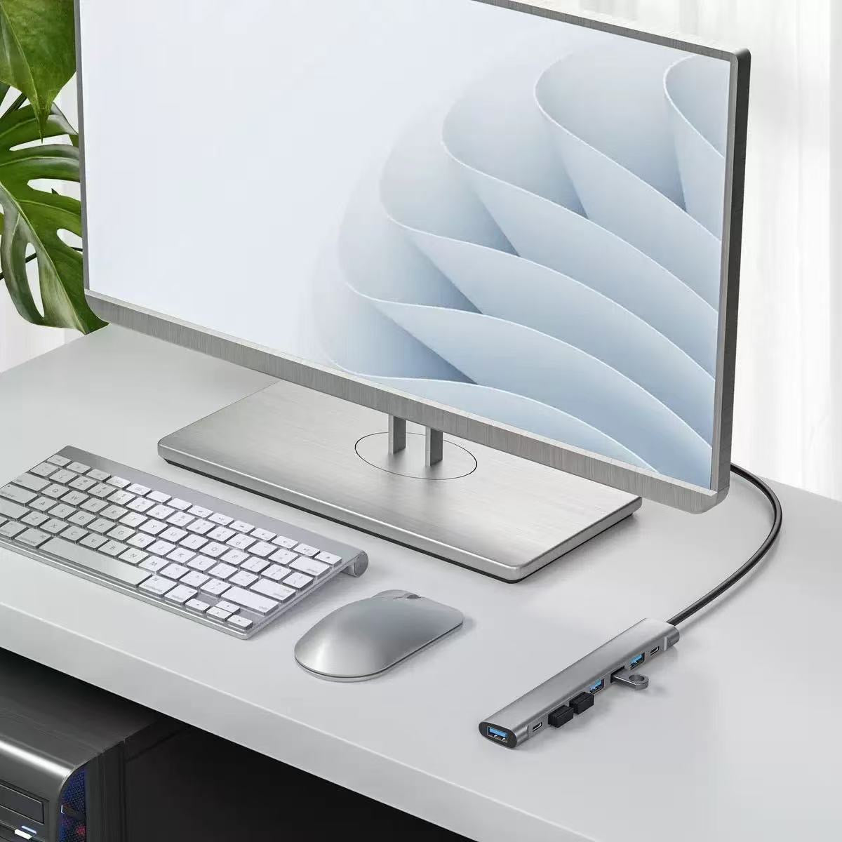 8-in-1 USB 3.0 Hub (RS508HA Multi-Port Expansion Adapter)