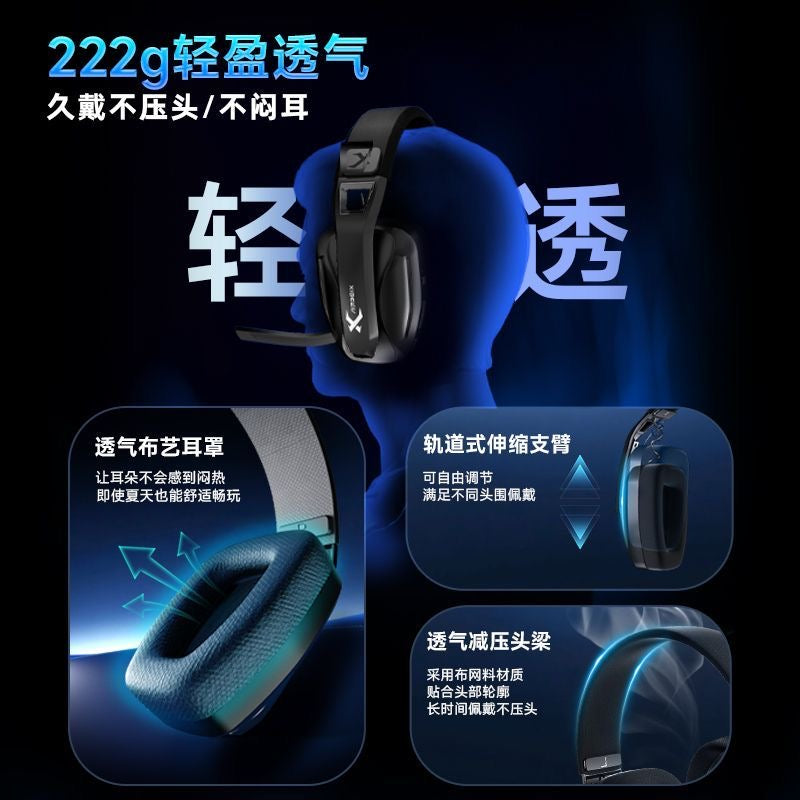 XIBERIA Gaming Headset with Hidden Microphone