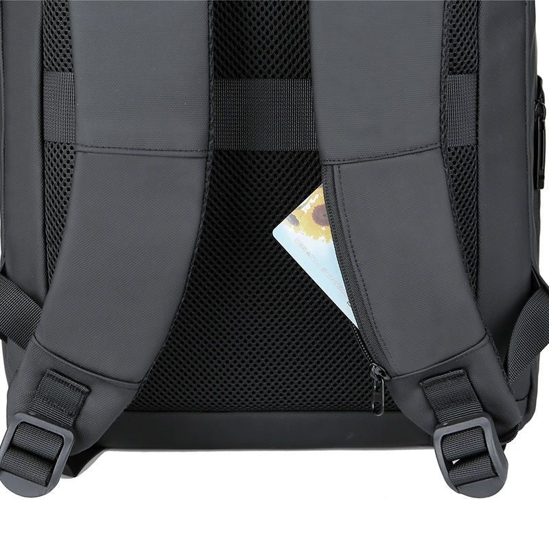 Water-Resistant Hard-Shell Laptop Backpack