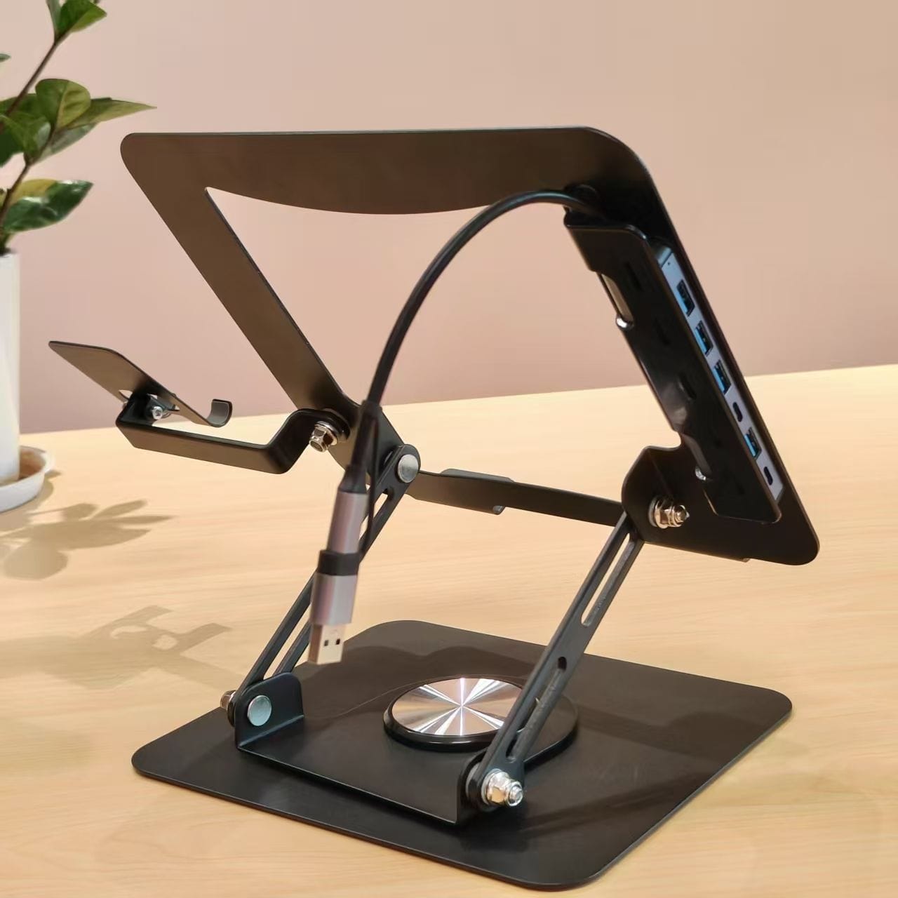 Adjustable Laptop Stand (Ergonomic | Foldable | Multi-Angle)
