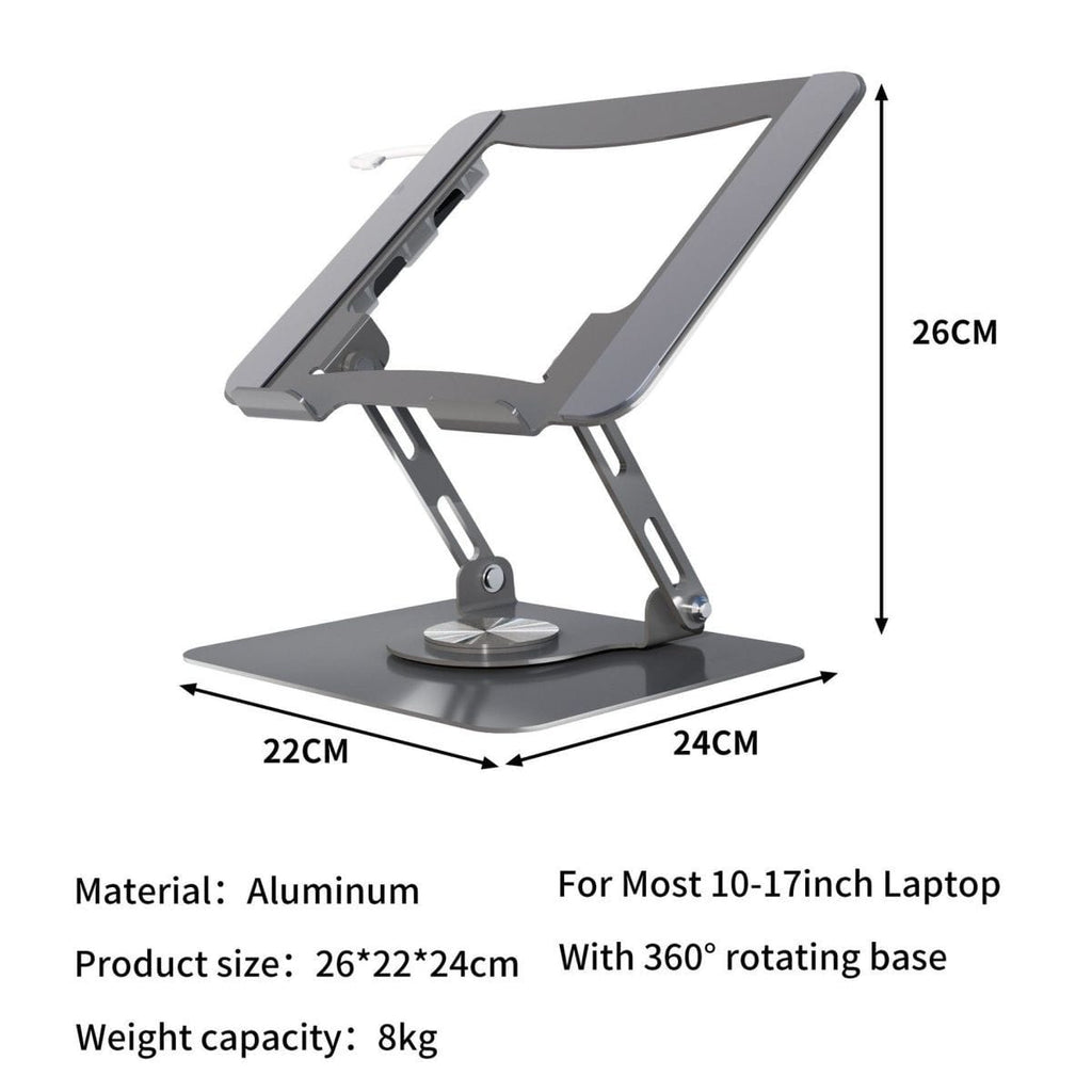 Adjustable Laptop Stand (Ergonomic | Foldable | Multi-Angle)