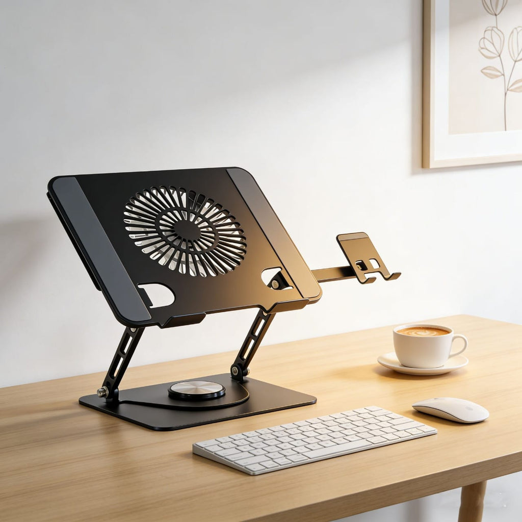 Adjustable Laptop Stand (Ergonomic | Foldable | Multi-Angle)