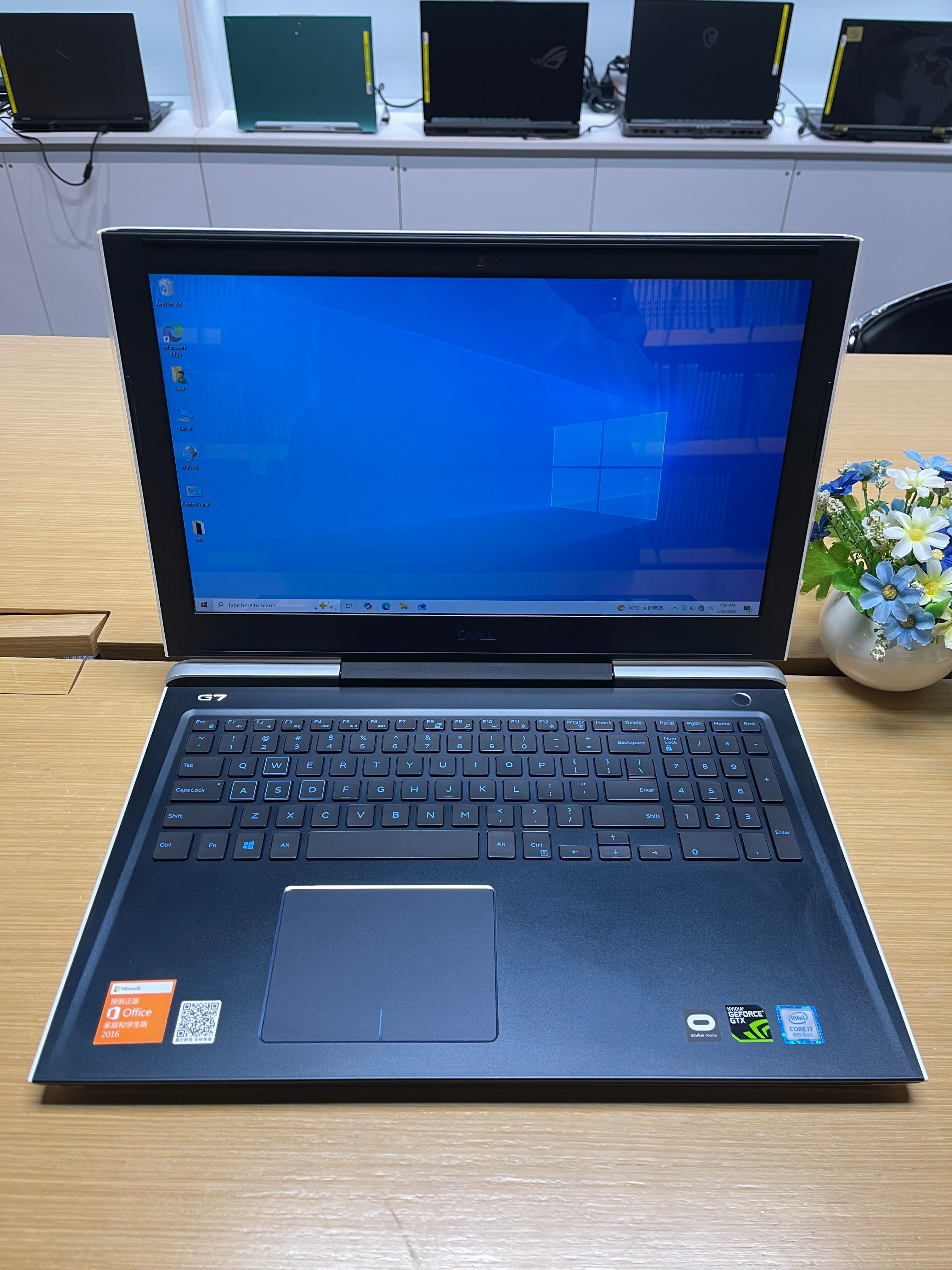 Dell G7 7588 15.6” Gaming Laptop (8th Gen i7 | 16GB RAM | 128GB SSD + 1TB HDD | GTX 1060 6GB)