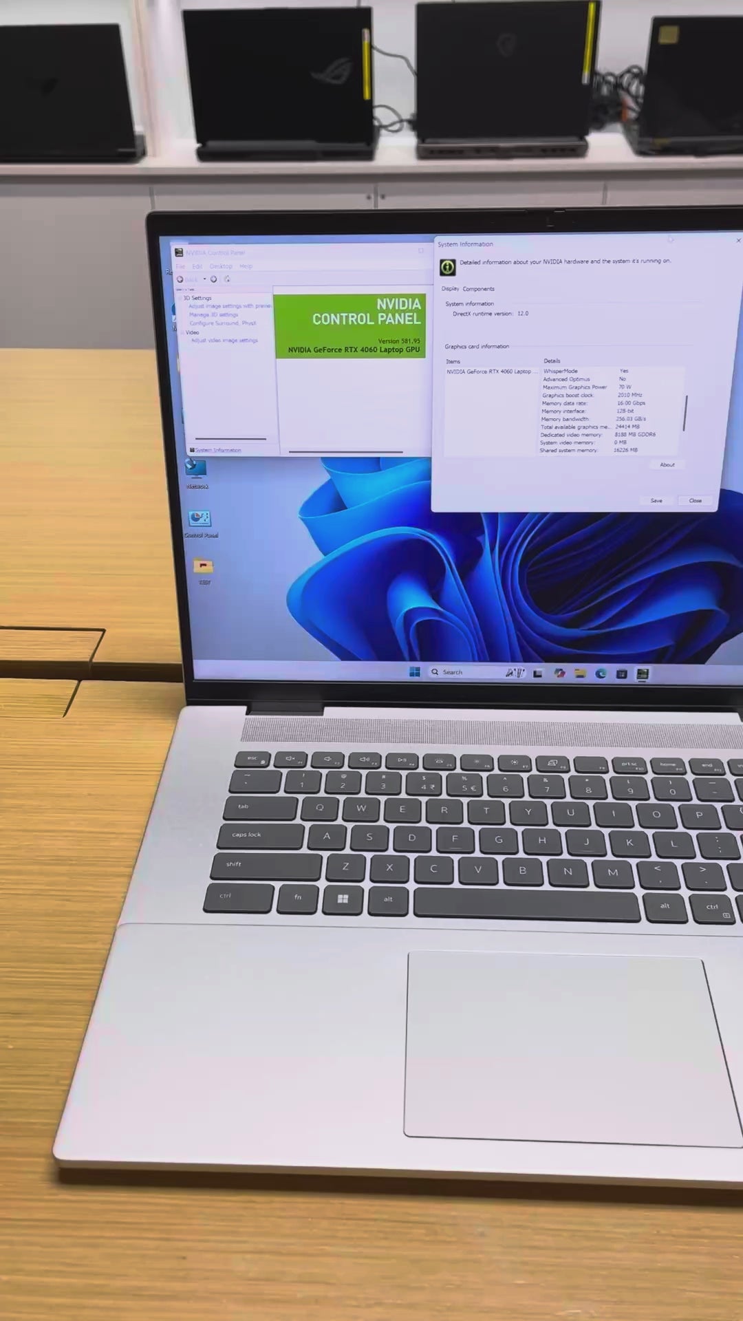 630903 Dell Inspiron 7630 16” (13th Gen i7 | 32GB RAM | 1TB SSD | RTX 4050)