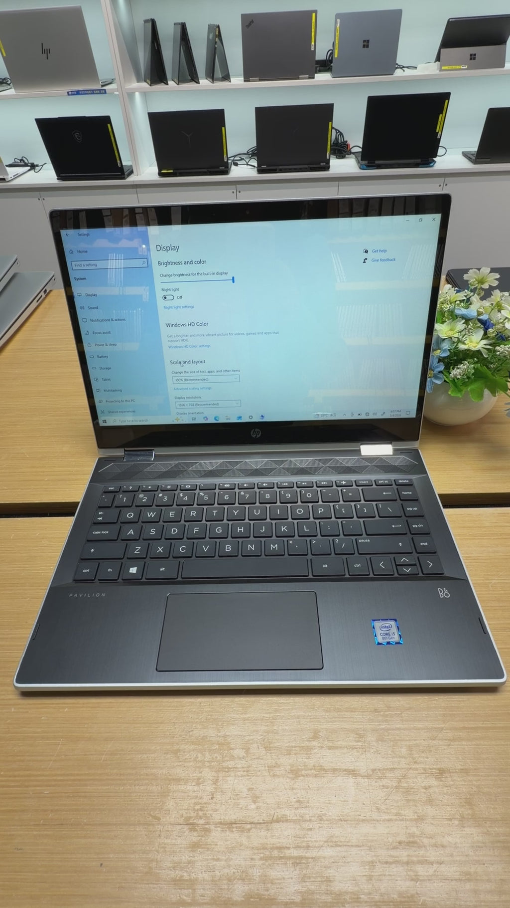 HP Pavilion X360 14” Touchscreen Laptop (8th Gen i5 | 8GB RAM | 256GB SSD)