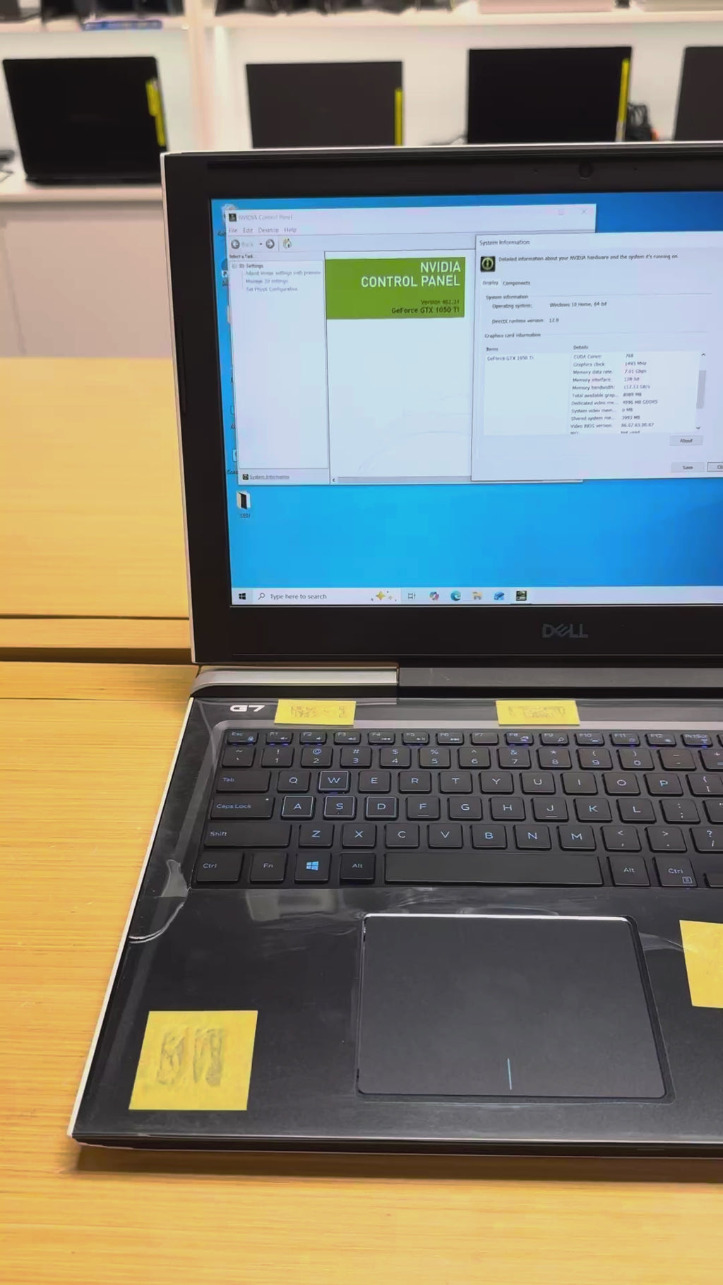 Dell G7 7588 – PC portable gamer 15,6" (Intel Core i5 de 8e génération | GTX 1050 Ti)