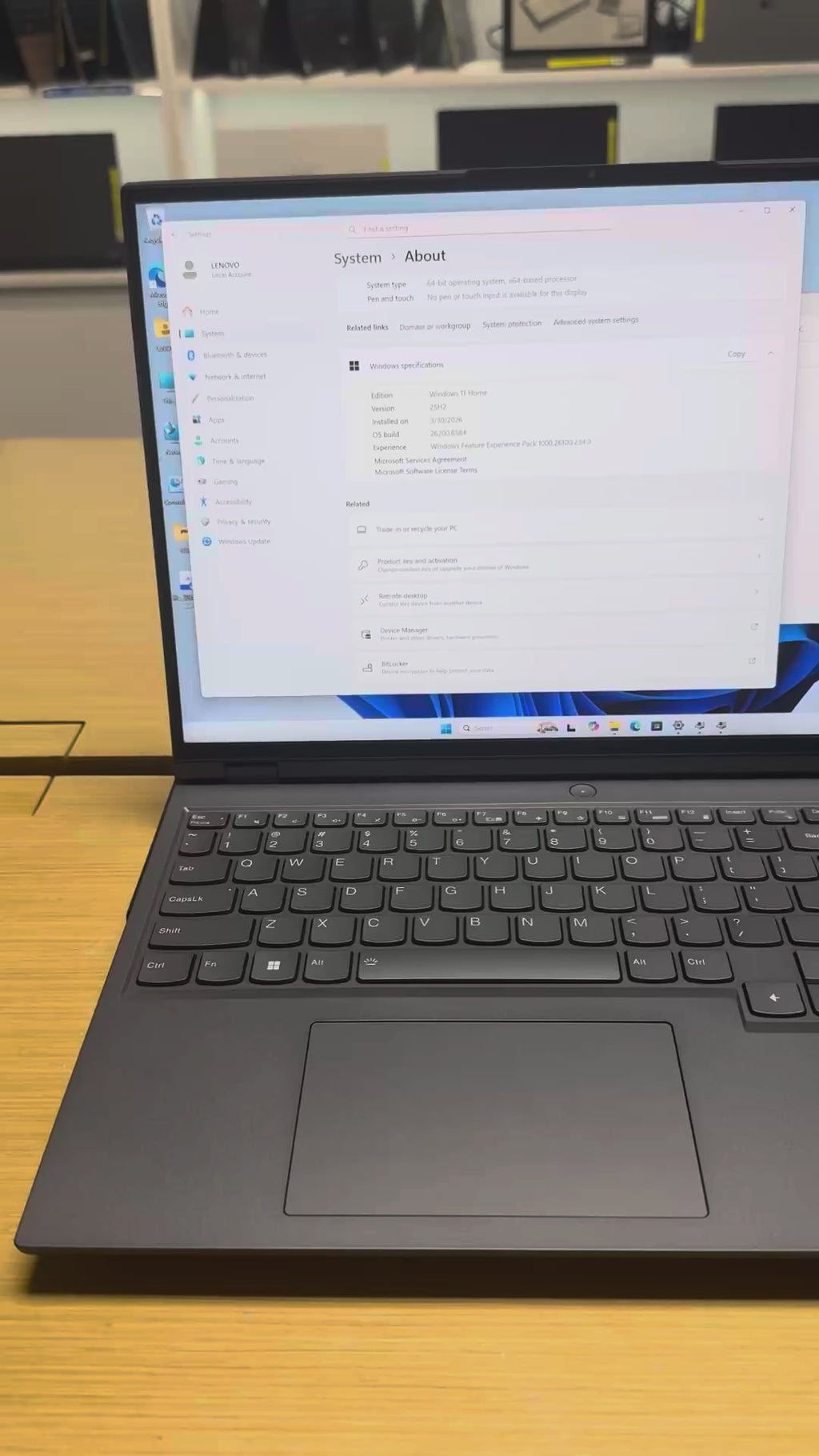 Lenovo Y9000P 15.6” Gaming Laptop (12th Gen i9 | 16GB RAM | 512GB SSD | RTX 3060)