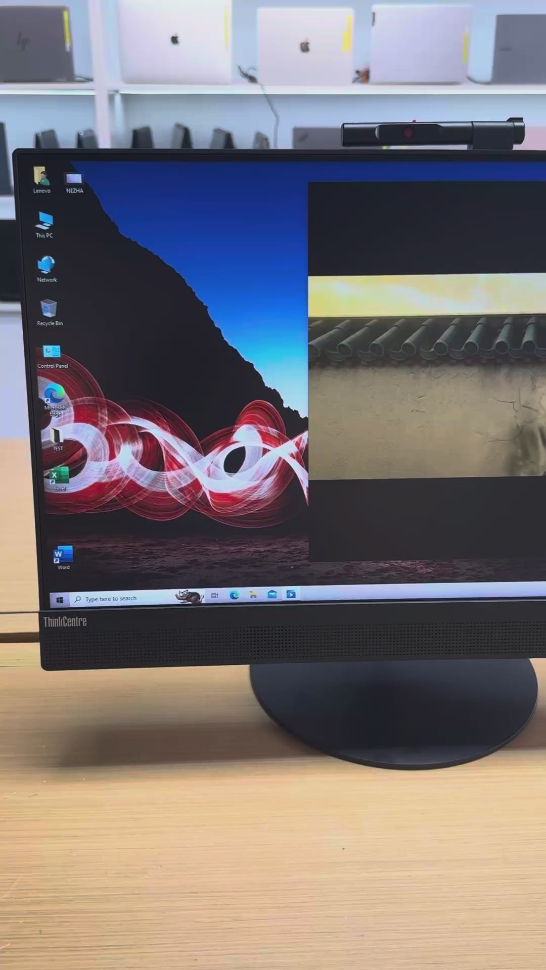 Lenovo 23.8” All-in-One PC (8th Gen i7 | 8GB RAM | 256GB SSD + 500GB HDD | AMD Radeon 530)